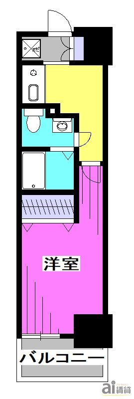 東村山市栄町のマンションの間取り