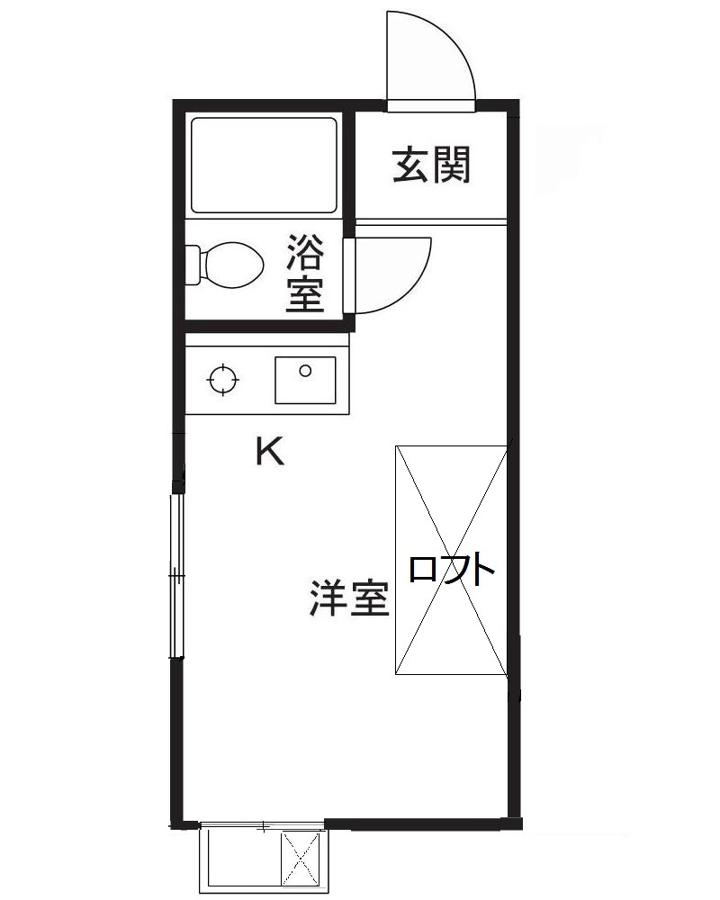 セキハイツの間取り