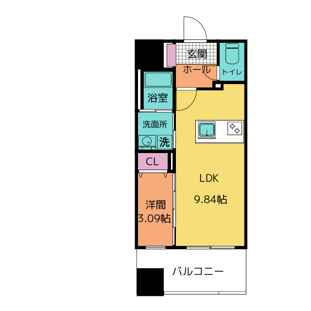 仮）真砂町ソプラの間取り