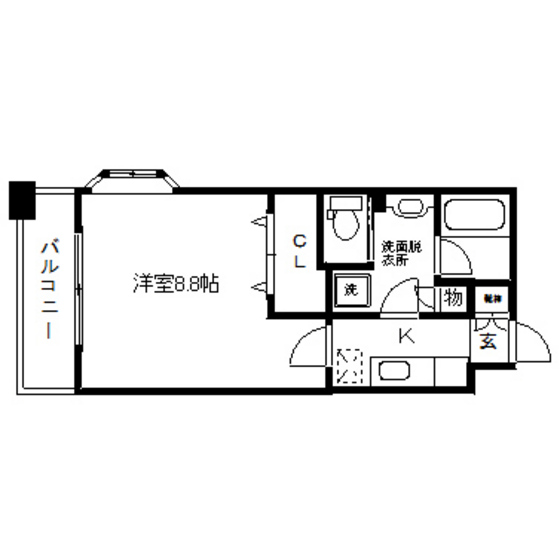 リビングステージ木町通の間取り