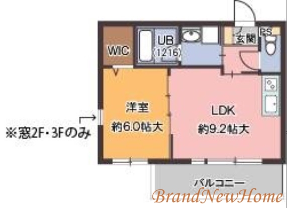 堺市堺区香ヶ丘町のマンションの間取り