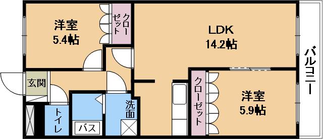 エクシードの間取り