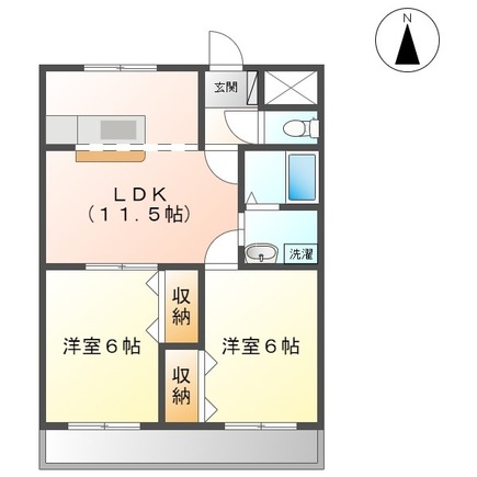 ベルエアーの間取り