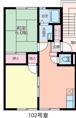 シャトー・ＴＫ　IIの間取り