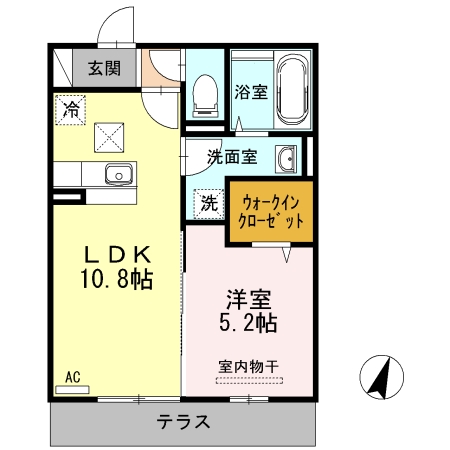 カノン上近江の間取り