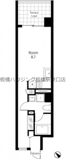 【プライムアーバン浮間公園の間取り】