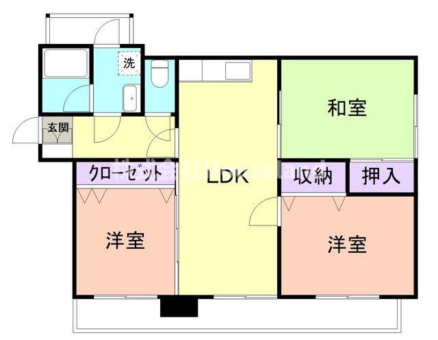 メゾンクロダ壱番館の間取り