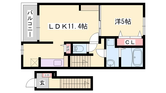 ボニートの間取り