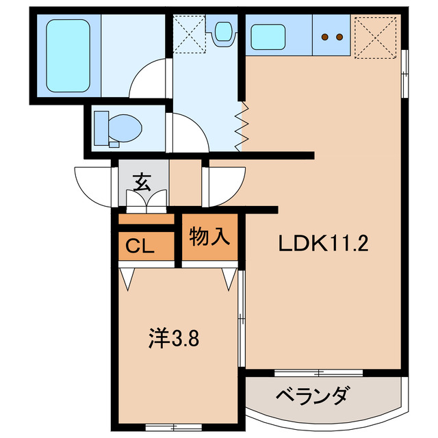 セルジェミドルリバーの間取り