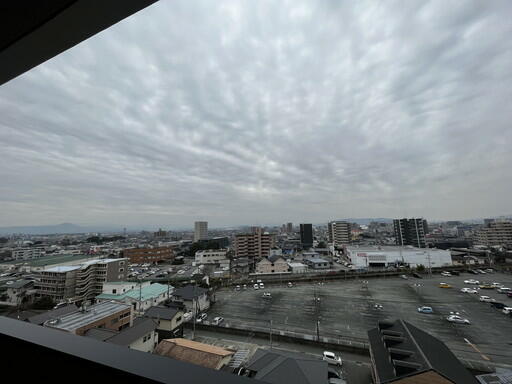 【熊本市中央区九品寺のマンションの眺望】