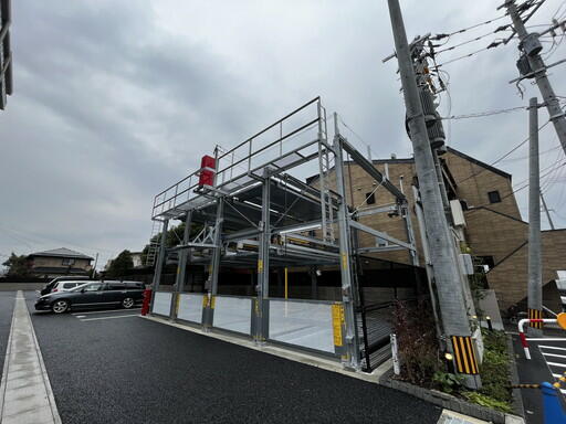 【熊本市中央区九品寺のマンションの駐車場】