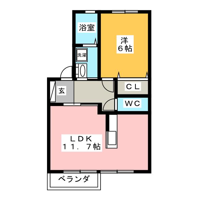 エスグレイシィの間取り