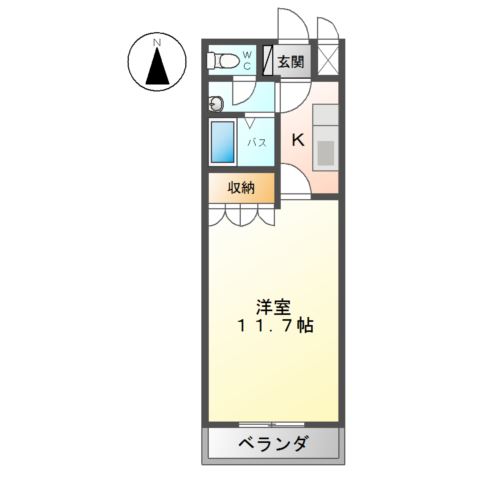 コート　アベニューの間取り