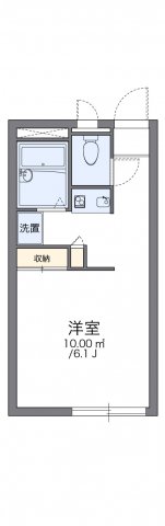 調布市深大寺南町のアパートの間取り