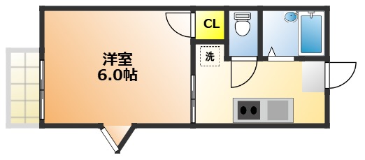 ファミーユ北の間取り