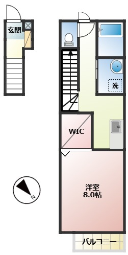 ガーデンヒルズ長者町の間取り