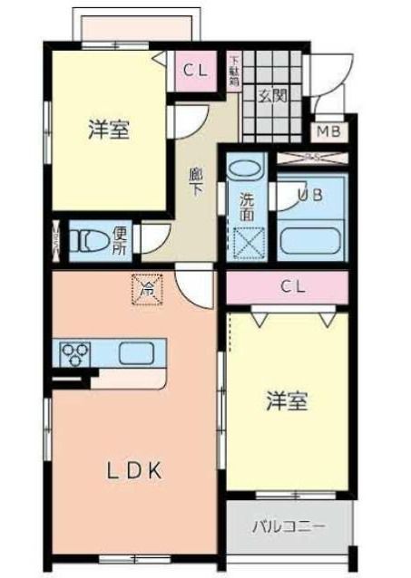 ロワール・イン柳原町の間取り