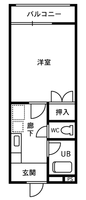 エントピア中央の間取り