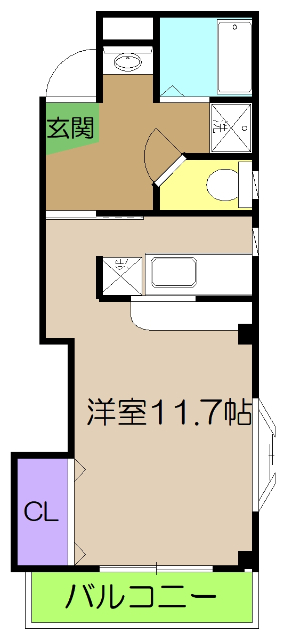 ＣＡＢＡＮＡ　ＨＯＵＳＥの間取り