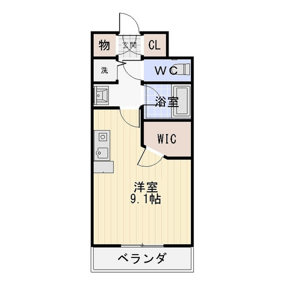 コンフォート大泉の間取り
