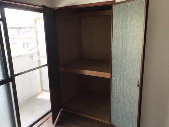 収納　※別号室の写真です