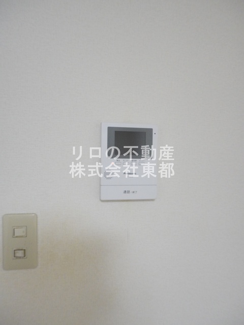 セキュリティ　ＴＶモニター付インターホンがあるので訪問者が一目でわかります