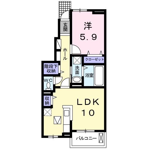 アベリアの間取り