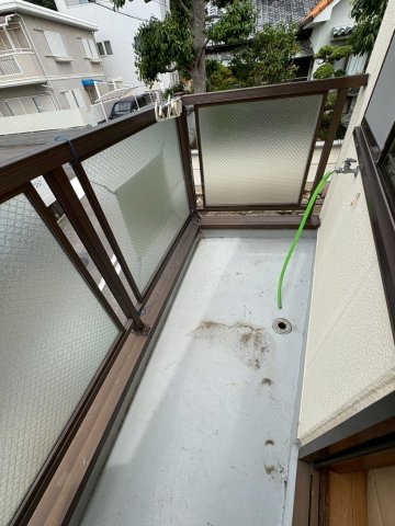 バルコニー　開放的で明るい空間を演出してくれるバルコニーです