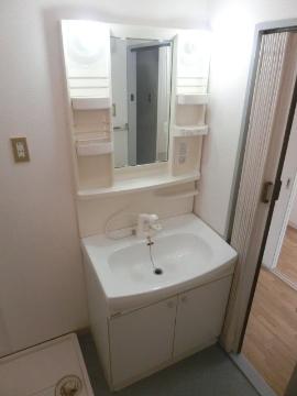 エクセレントライフ寿　洗面設備　洗髪洗面化粧台