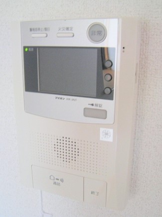 セキュリティ　写真は別号室です。現況優先になります。
