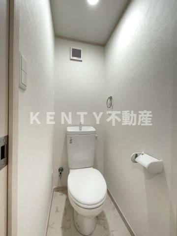 トイレ　ゆったりとした空間のトイレです