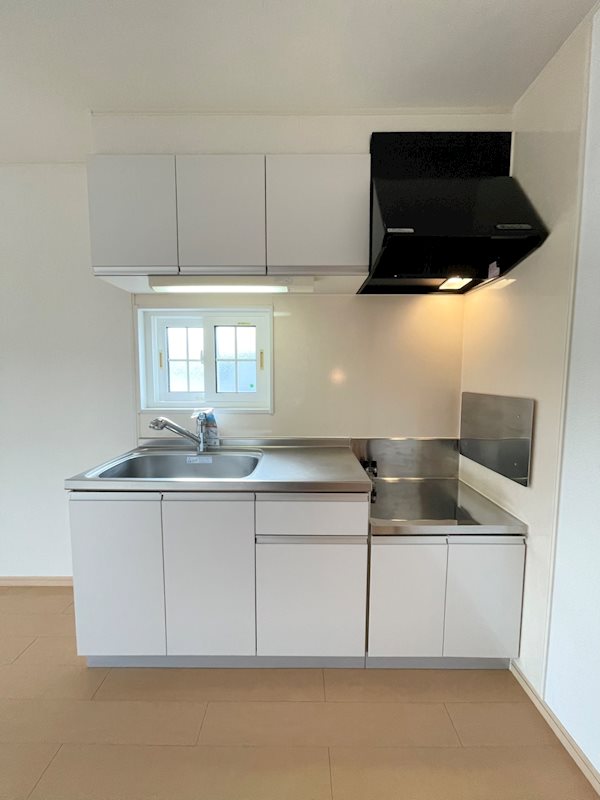 キッチン　201号（反転タイプ）の写真になります。