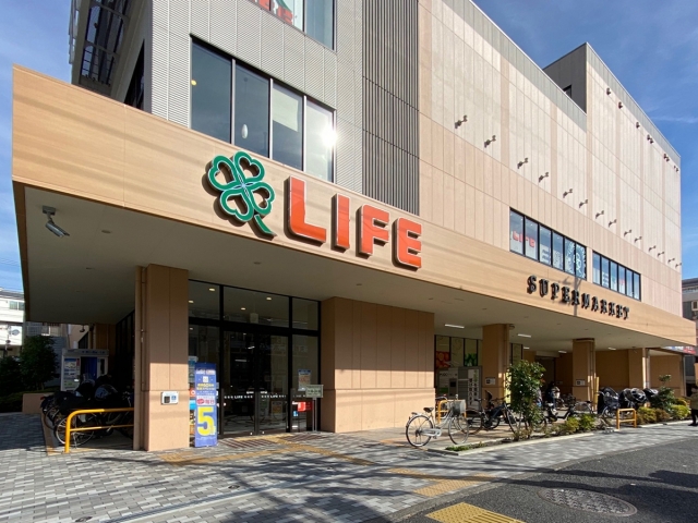 スーパー　ライフ東馬込店（スーパー）まで677m