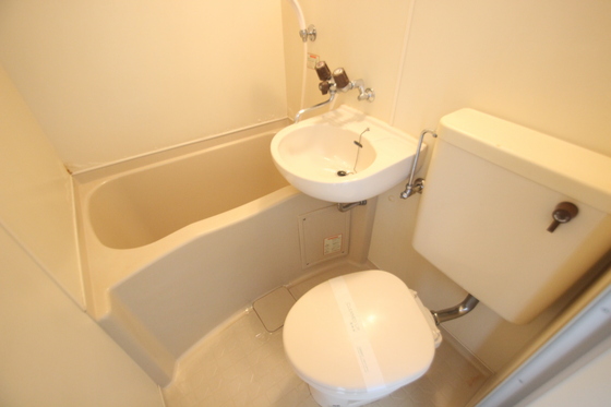 バス・シャワールーム　※別部屋の写真です