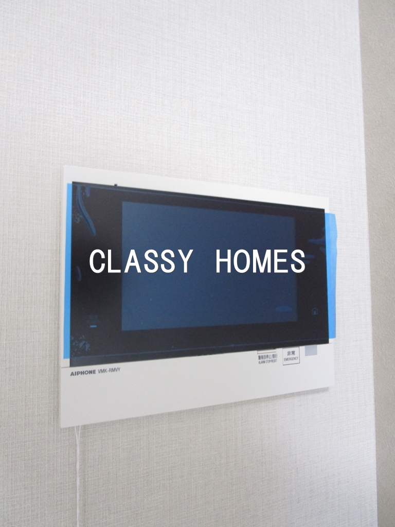 セキュリティ　2023年竣工　ワンルーフレジデンス田町：モニターフォン