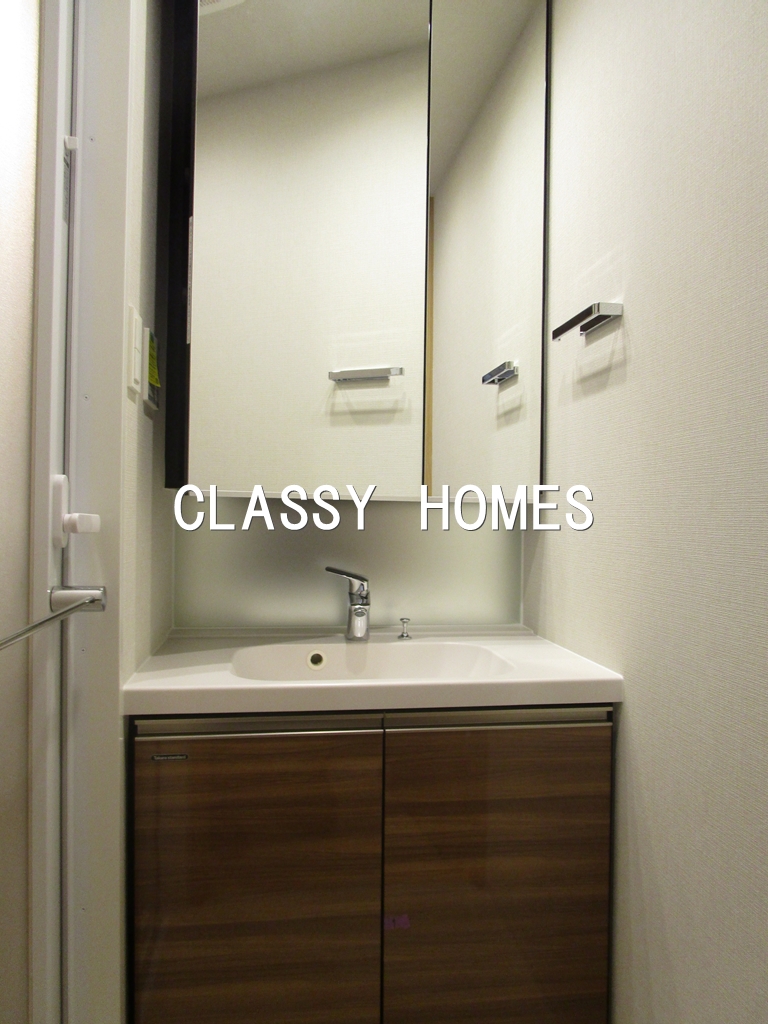 洗面設備　2023年竣工　ワンルーフレジデンス田町：洗面台