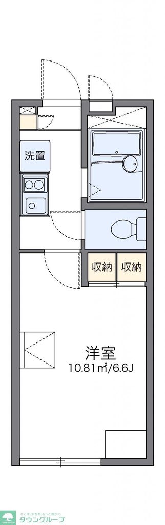 レオパレスエグランテ大岡の間取り写真