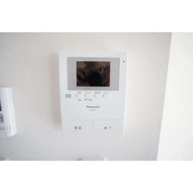 セキュリティ　突然の来客にも安心