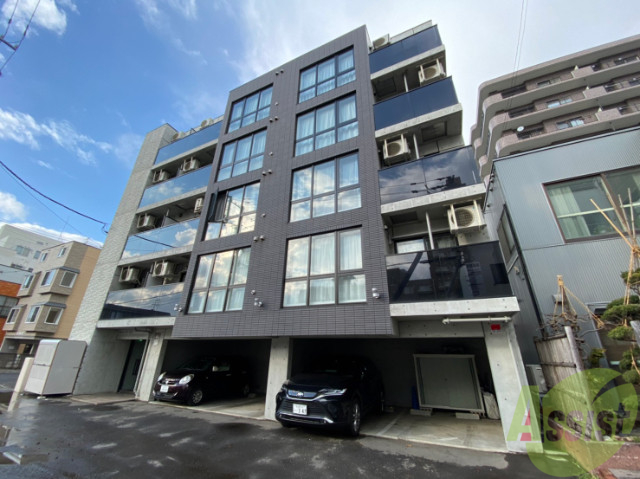 建物外観　札幌市北区北２７条西「シャトーライフＮ２７」