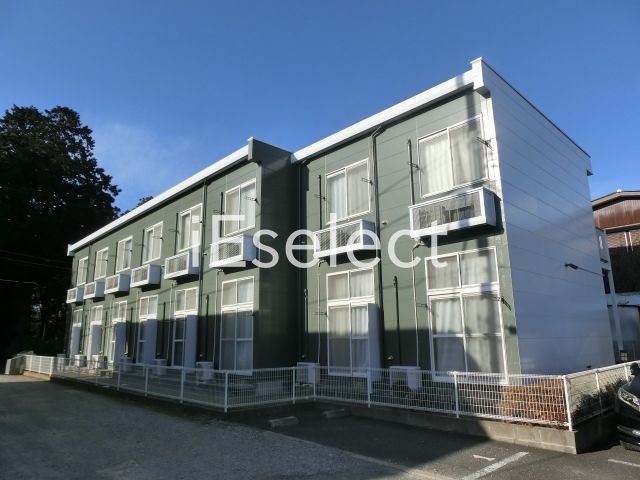 建物外観　嬉しい家具家電付きのお部屋です