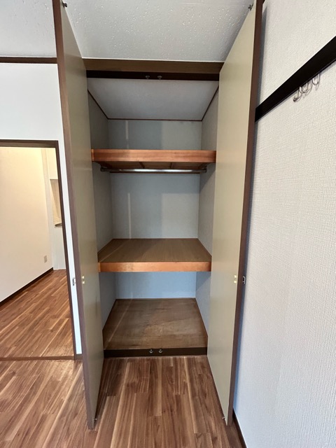 収納　奥行きのある収納です