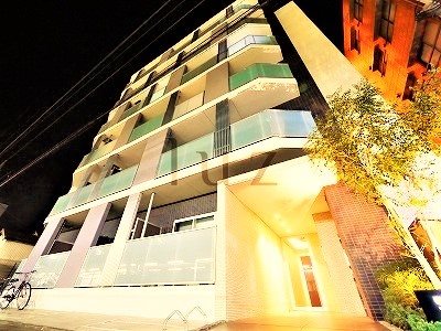 建物外観　2017年8月築の綺麗なマンションです！