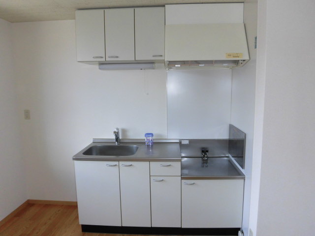 キッチン　ガスコンロ設置可