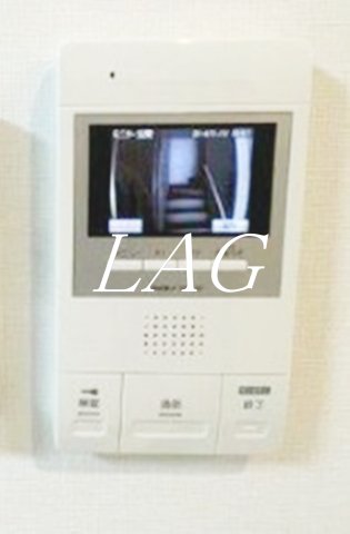 セキュリティ　モニター付きインターホンです。