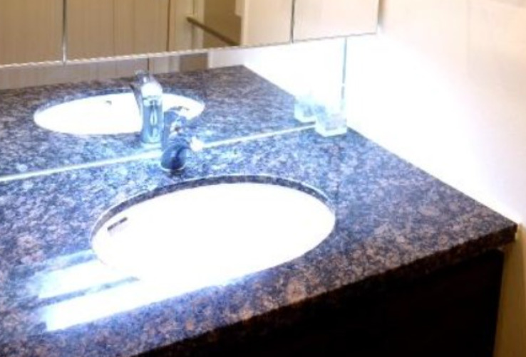 洗面設備　※別部屋の参考写真です。