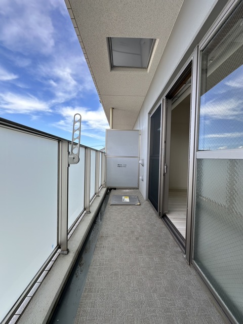 バルコニー　別部屋参考写真です