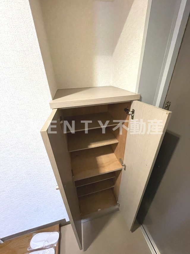 収納　大きなものも収納できそうです