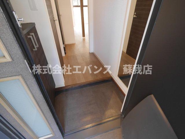 玄関　落ち着いた玄関です