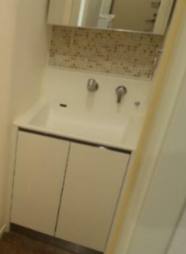 洗面設備　※別部屋の参考写真