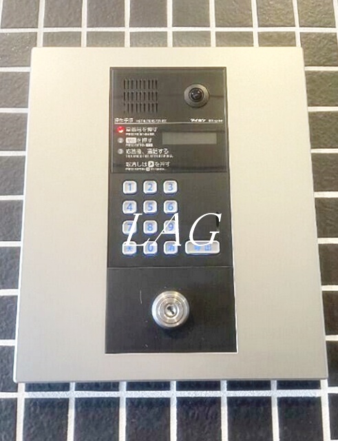 セキュリティ　オートロックです。